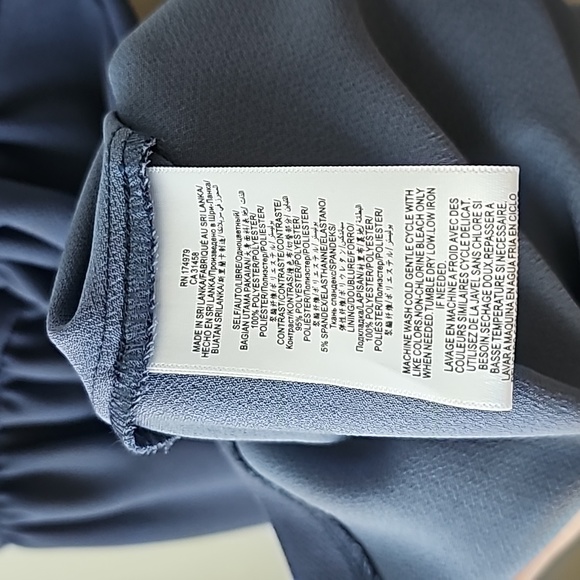 NWT BCBGeneration Sleeveless Blue Dress, Women's Size 4 - Picture 6 of 8